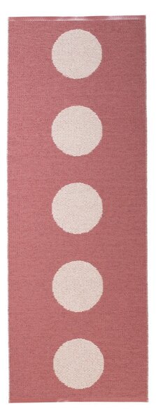 Svijetlo crvena unutarnja i vanjska staza 70x200 cm Vera Pop Blush – Pappelina