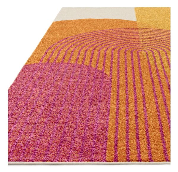 Žuti /narančasti tepih 120x170 cm Muse Orange Retro – Asiatic Carpets