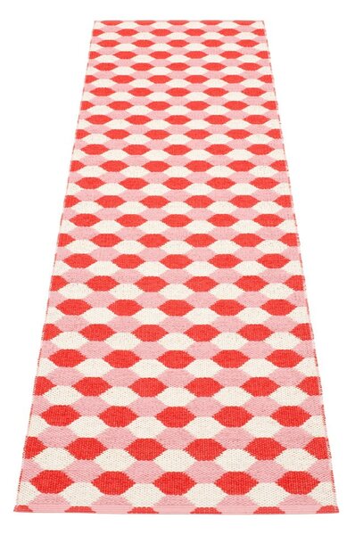 Crvena unutarnja i vanjska staza 70x250 cm Dana Coral – Pappelina
