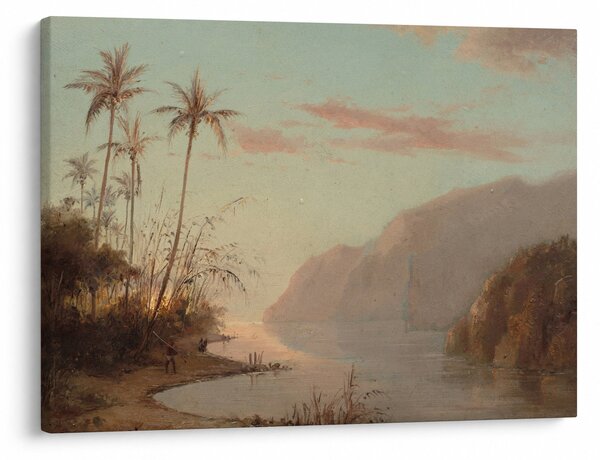 Slika - Camille Pissarro, A creek in st. Thomas (Virgin Islands), reprodukcije (70x50 cm)