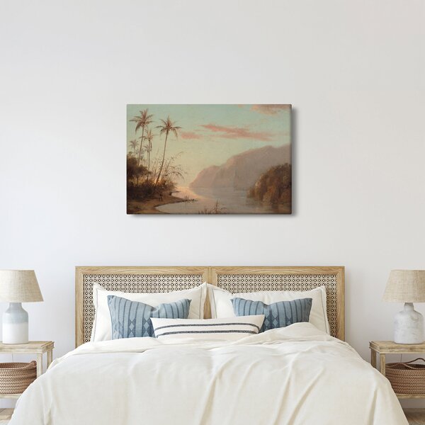 Slika - Camille Pissarro, A creek in st. Thomas (Virgin Islands), reprodukcije (90x60 cm)