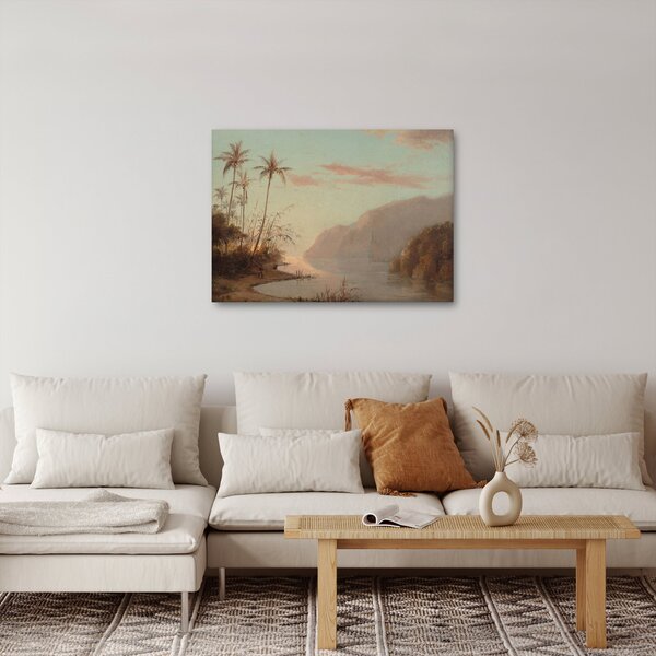 Slika - Camille Pissarro, A creek in st. Thomas (Virgin Islands), reprodukcije (70x50 cm)