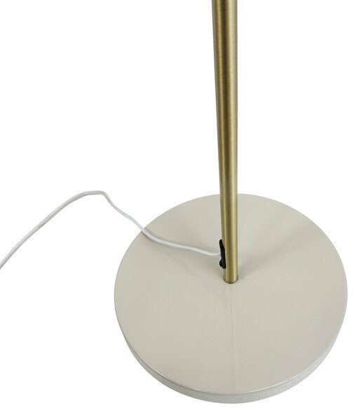 Podne Lampa Dyberg Larsen, Ocean, Bež, Dnevna soba, Metal, Skandinavski