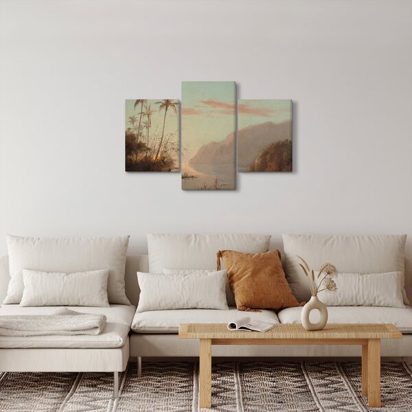 Slika - Camille Pissarro, A creek in st. Thomas (Virgin Islands), reprodukcije (90x60 cm)