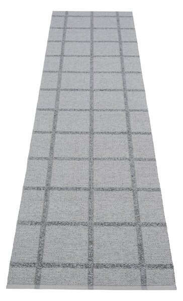 Siva unutarnja i vanjska staza 70x300 cm Ada Grey – Pappelina