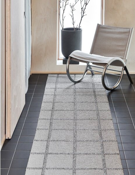 Siva unutarnja i vanjska staza 70x150 cm Ada Grey – Pappelina