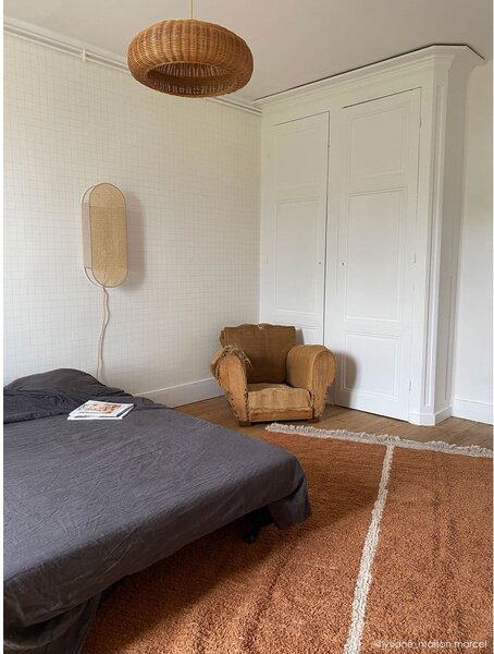 Ciglasti/bež pamučan tepih 170x240 cm Duetto Toffee – Lorena Canals