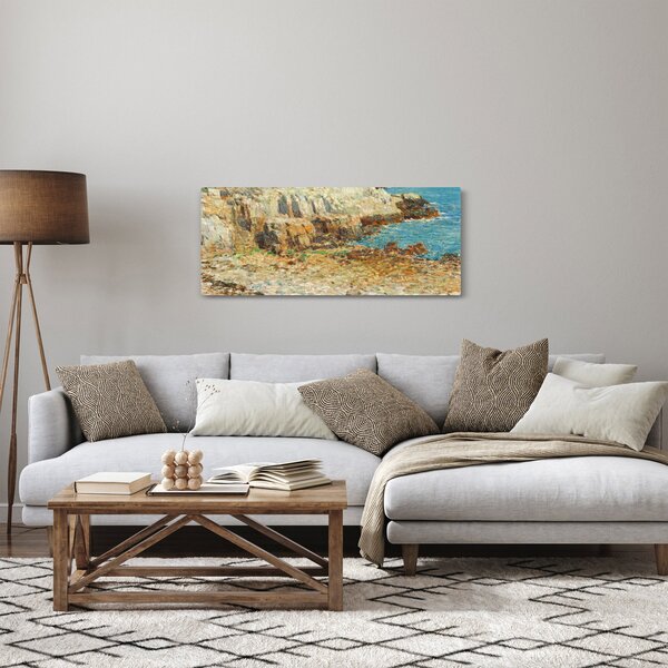 Slika - Childe Hassam, A North East Headland, reprodukcije (120x50 cm)