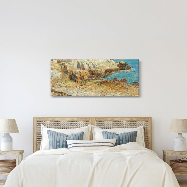 Slika - Childe Hassam, A North East Headland, reprodukcije (120x50 cm)