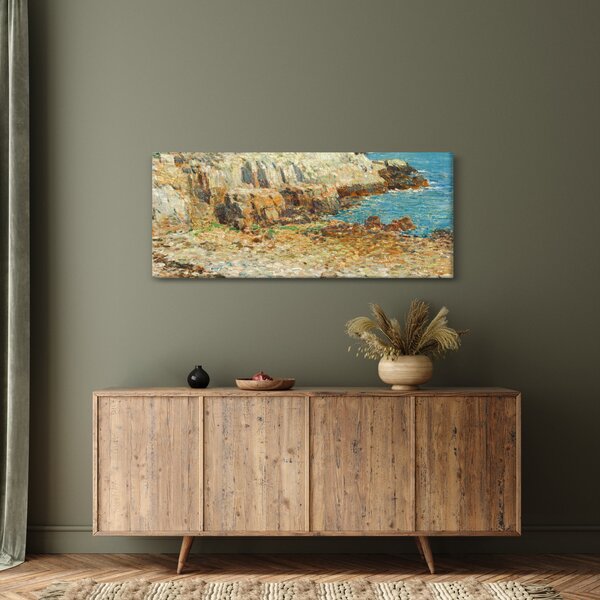 Slika - Childe Hassam, A North East Headland, reprodukcije (120x50 cm)