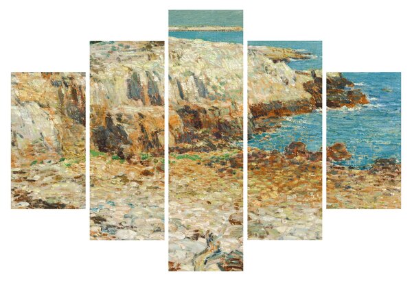 Slika - Childe Hassam, A North East Headland, reprodukcije (150x105 cm)