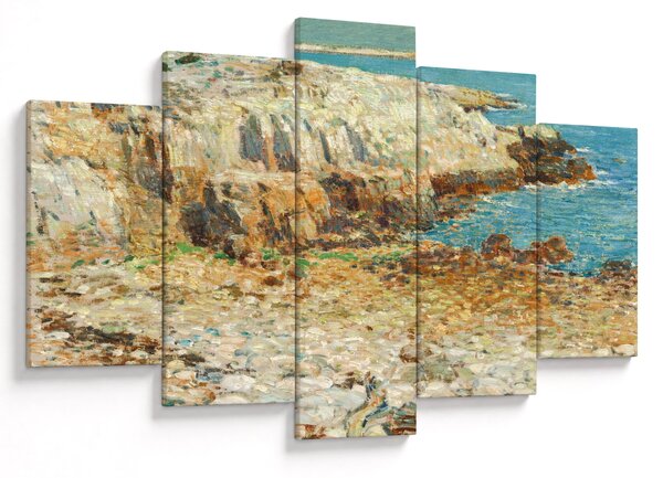 Slika - Childe Hassam, A North East Headland, reprodukcije (150x105 cm)