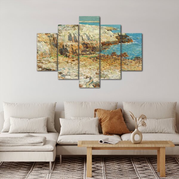 Slika - Childe Hassam, A North East Headland, reprodukcije (150x105 cm)