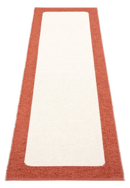 Ciglasta/krem unutarnja i vanjska staza 70x240 cm Ilda Brick – Pappelina