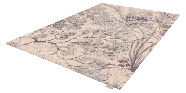 Mentol zeleni/bež vuneni tepih 133x190 cm V&A Calisia Kelp – Agnella