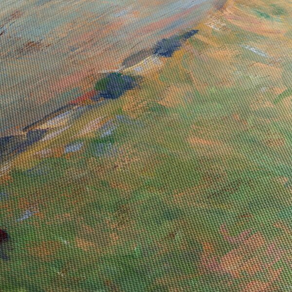 Slika - Georges Seurat, A Summer Landscape, reprodukcije (90x60 cm)
