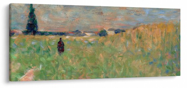 Slika - Georges Seurat, A Summer Landscape, reprodukcije (120x50 cm)