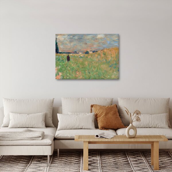 Slika - Georges Seurat, A Summer Landscape, reprodukcije (70x50 cm)
