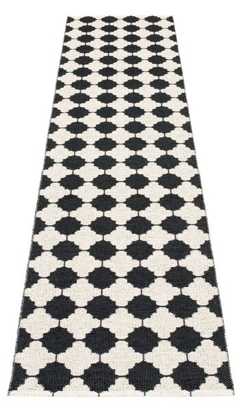 Crno-bijela unutarnja i vanjska staza 70x300 cm Marre Black Coral – Pappelina