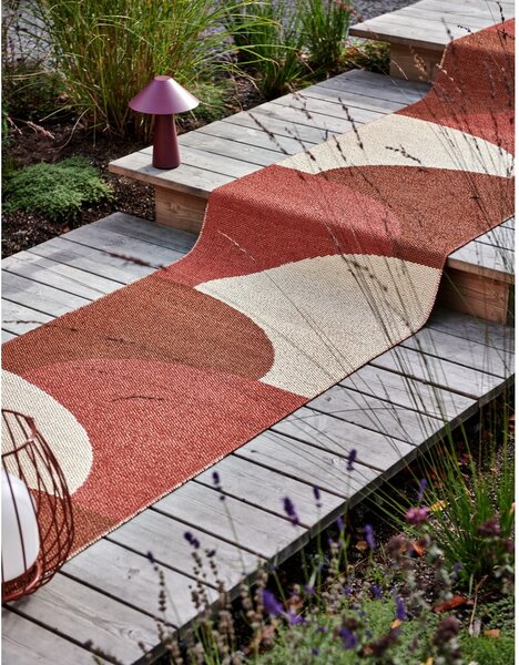 Ciglasta unutarnja i vanjska staza 70x270 cm Hill Brick Rust – Pappelina