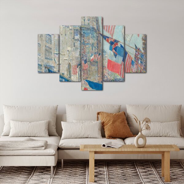 Slika - Childe Hassam, Allies day, reprodukcije (150x105 cm)