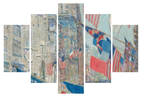 Slika - Childe Hassam, Allies day, reprodukcije (150x105 cm)