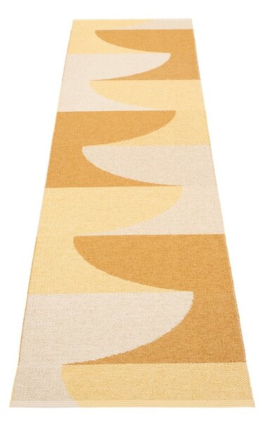 Oker žuta unutarnja i vanjska staza 70x270 cm Hill Ochre Pale Yellow – Pappelina