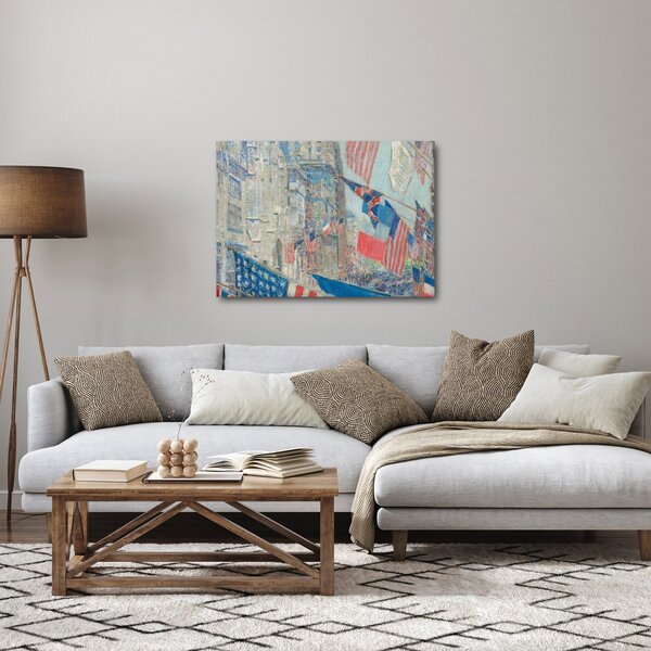 Slika - Childe Hassam, Allies day, reprodukcije (70x50 cm)
