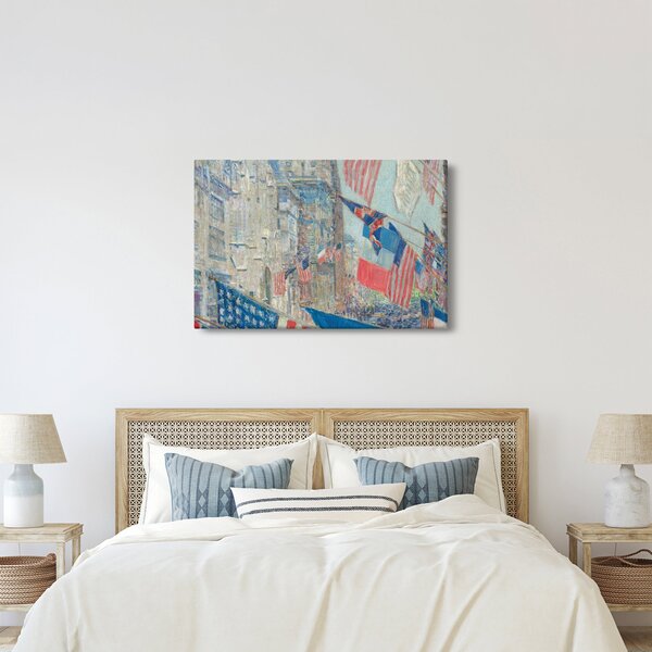Slika - Childe Hassam, Allies day, reprodukcije (90x60 cm)