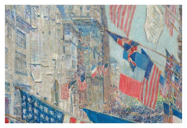 Slika - Childe Hassam, Allies day, reprodukcije (90x60 cm)