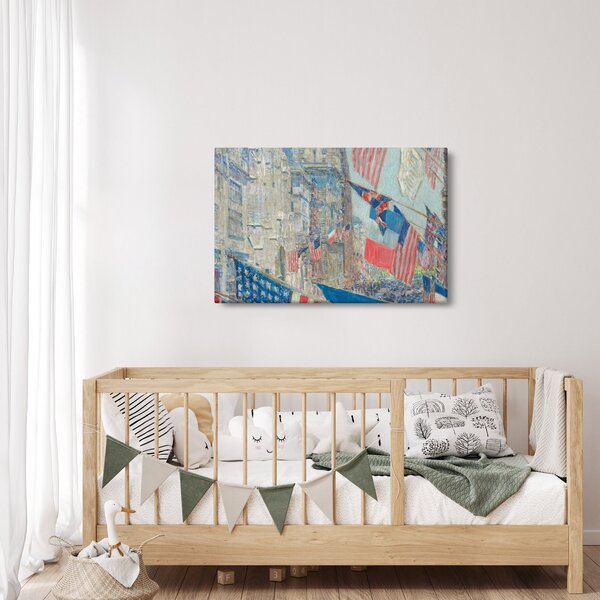 Slika - Childe Hassam, Allies day, reprodukcije (90x60 cm)