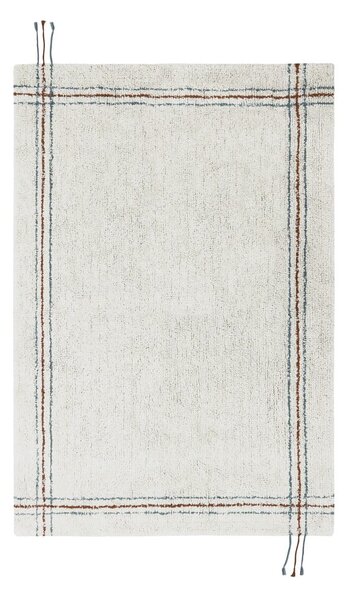 Krem periv/ručno rađen pamučan tepih 90x130 cm Cuisine Natural – Lorena Canals