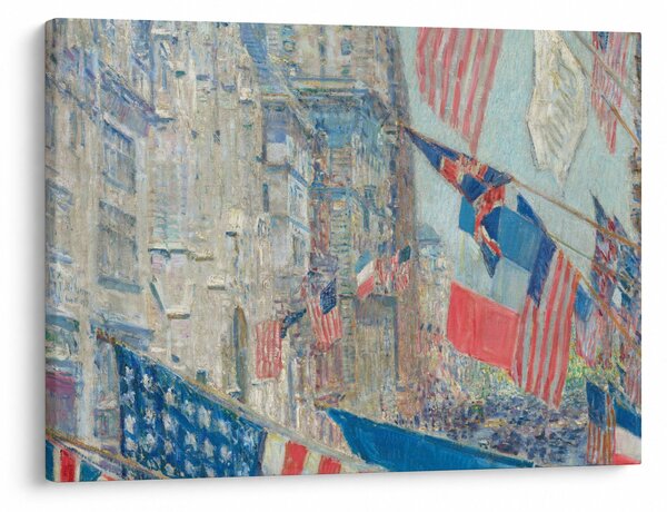 Slika - Childe Hassam, Allies day, reprodukcije (70x50 cm)