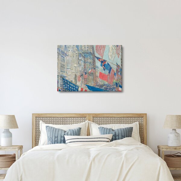 Slika - Childe Hassam, Allies day, reprodukcije (70x50 cm)