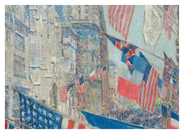 Slika - Childe Hassam, Allies day, reprodukcije (70x50 cm)