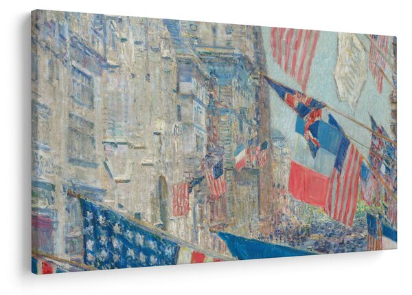 Slika - Childe Hassam, Allies day, reprodukcije (90x60 cm)