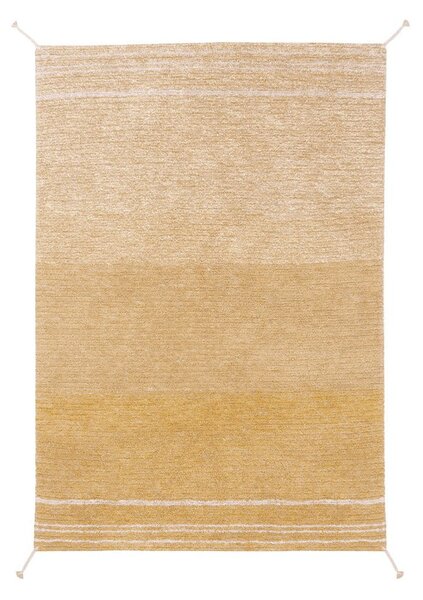 Oker žuti pamučan tepih 80x140 cm Twin Amber – Lorena Canals