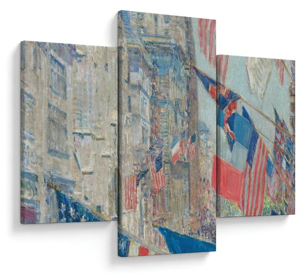 Slika - Childe Hassam, Allies day, reprodukcije (90x60 cm)