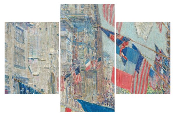 Slika - Childe Hassam, Allies day, reprodukcije (90x60 cm)