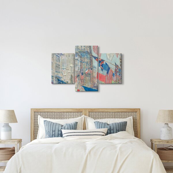Slika - Childe Hassam, Allies day, reprodukcije (90x60 cm)