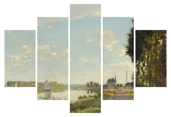 Slika - Claude Monet, Argenteuil, reprodukcije (150x105 cm)