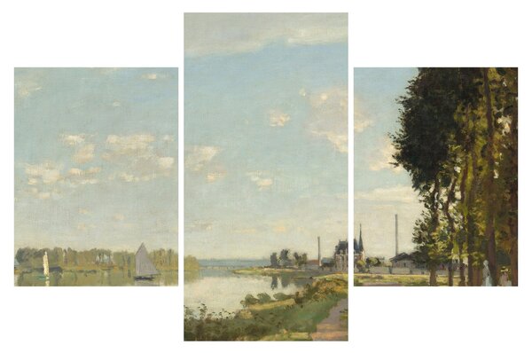 Slika - Claude Monet, Argenteuil, reprodukcije (90x60 cm)