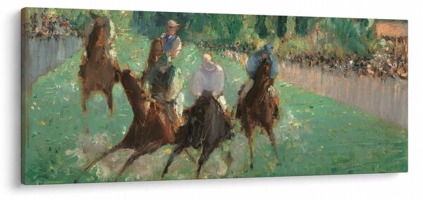 Slika - Edouard Manet, At the Races, reprodukcije (120x50 cm)