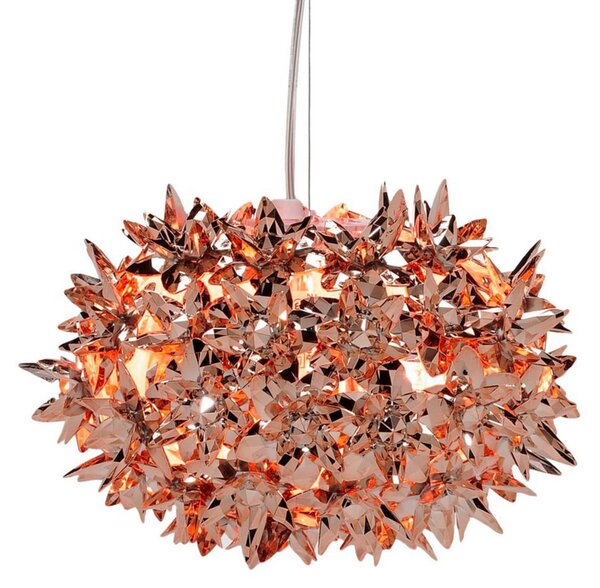 Viseće Svjetiljka Kartell, Bloom S2, Bakar, Dnevna soba, Plastika, Dizajn