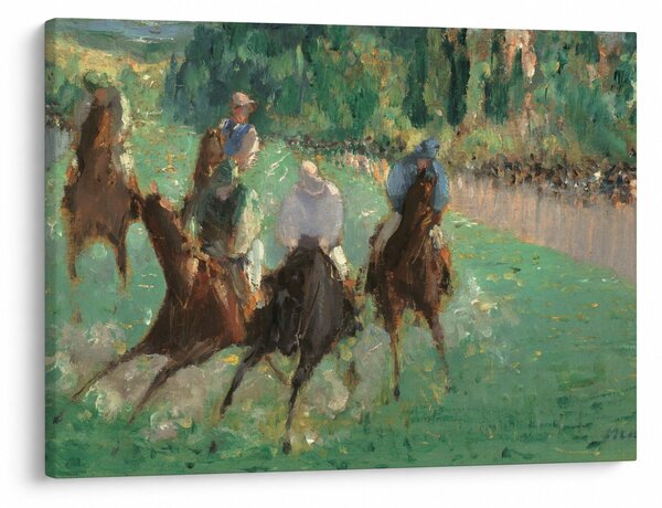 Slika - Edouard Manet, At the Races, reprodukcije (70x50 cm)