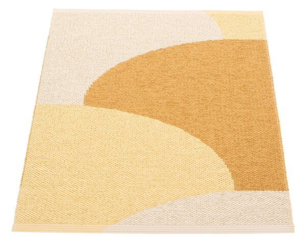 Oker žuti unutarnji i vanjski tepih 70x90 cm Hill Ochre Pale Yellow – Pappelina