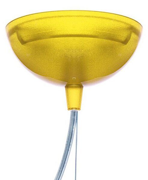 Viseće Svjetiljka Kartell, Small FL/Y, Žuta, Dnevna soba, Plastika, Dizajn