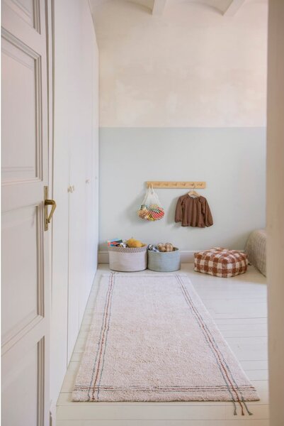 Krem periva/ručno rađena pamučna staza 80x230 cm Cuisine Natural – Lorena Canals