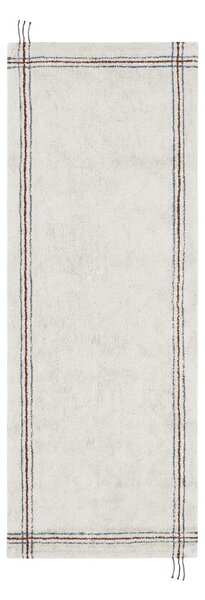 Krem periva/ručno rađena pamučna staza 80x230 cm Cuisine Natural – Lorena Canals
