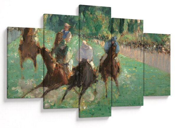 Slika - Edouard Manet, At the Races, reprodukcije (150x105 cm)